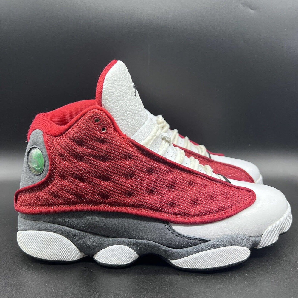 Nike Air Jordan 13 Retro Red White Flint 2021 DJ5982-600 Size 10 Sneakers Shoes